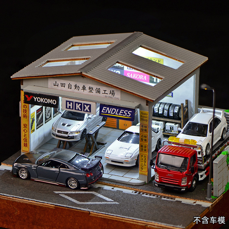 Tools For Garage - Kit de Diorama de Oficina de