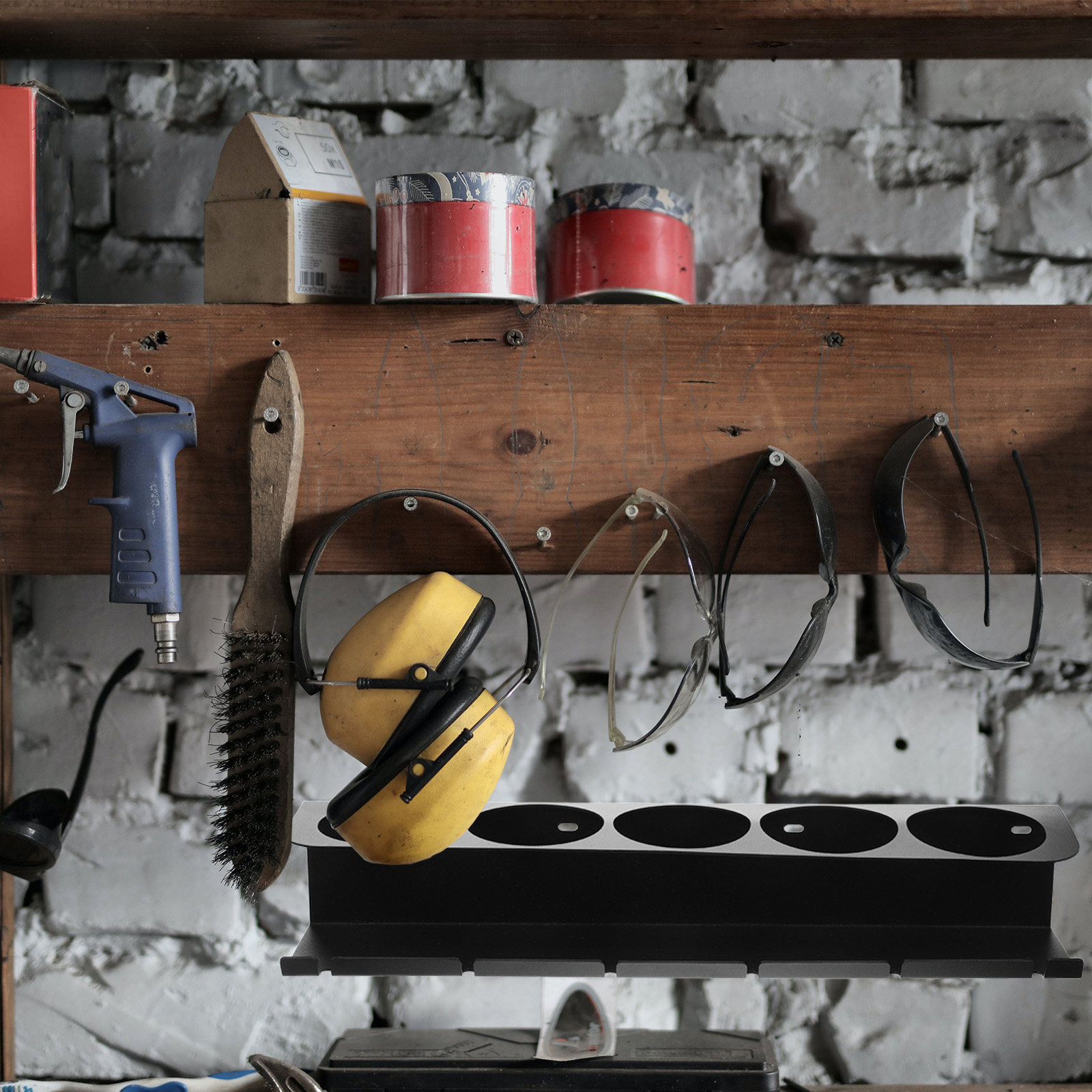 Power Tools In Workshop - 1 Conjunto de Organizador de Ferramentas