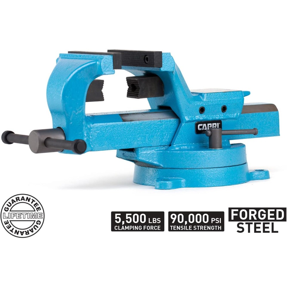 Bench Vise Swivel - Morsa de Bancada em Aço Forjado