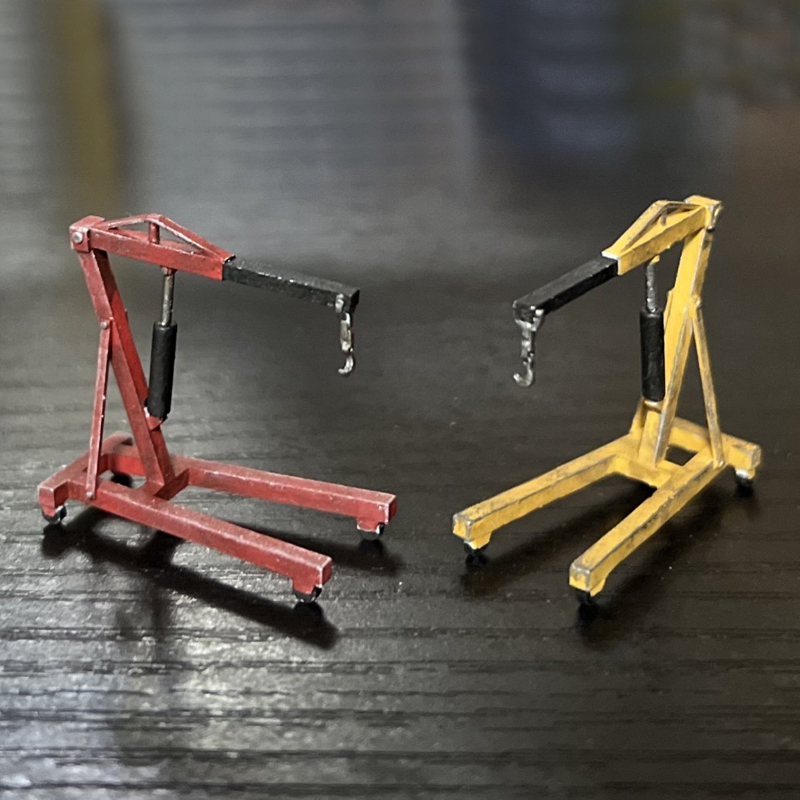 Workshop Tools 3D Model - 1 PEÇA Suporte de Motor Escala