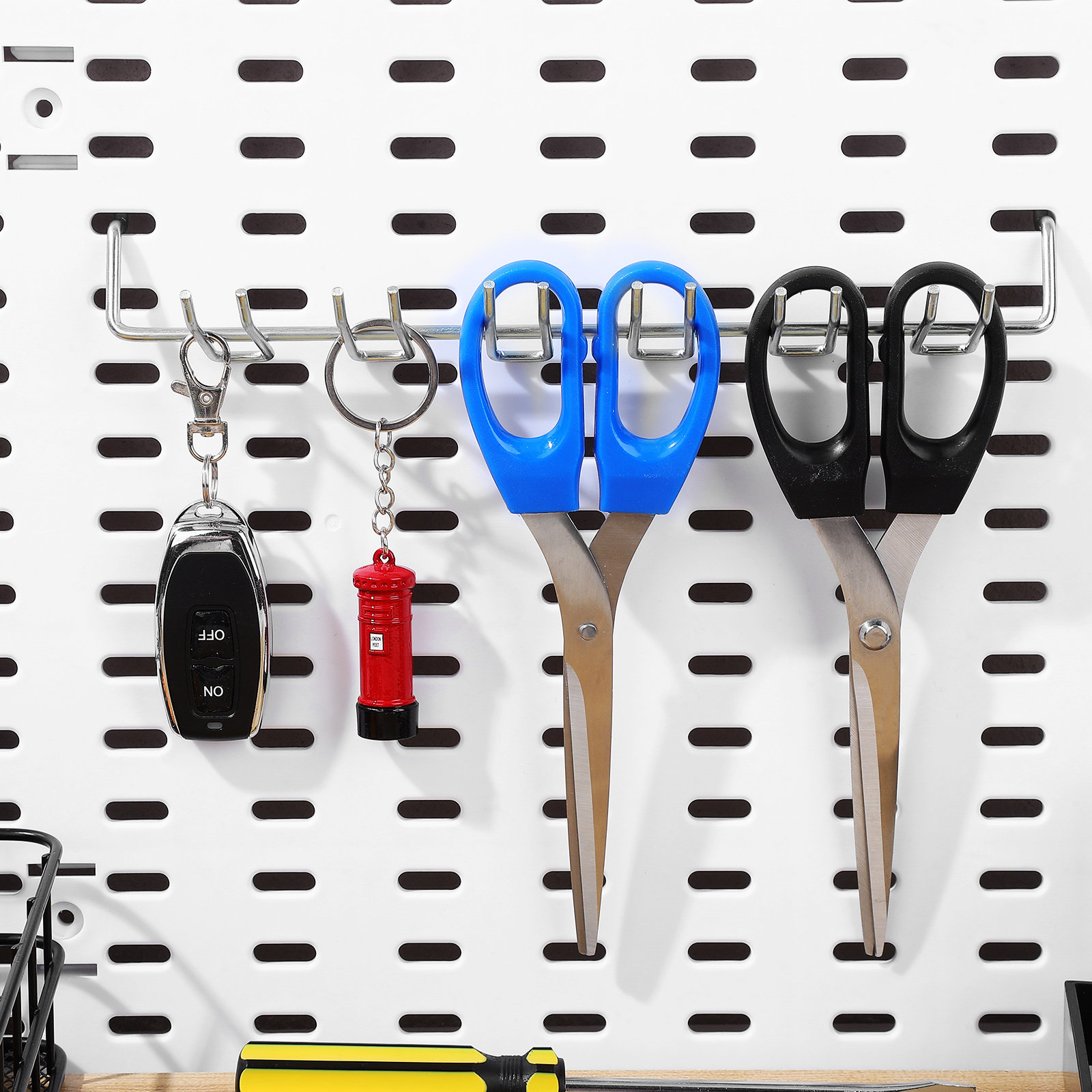 Workshop Tools Hanger - 2 Peças Ganchos de Metal Multiuso