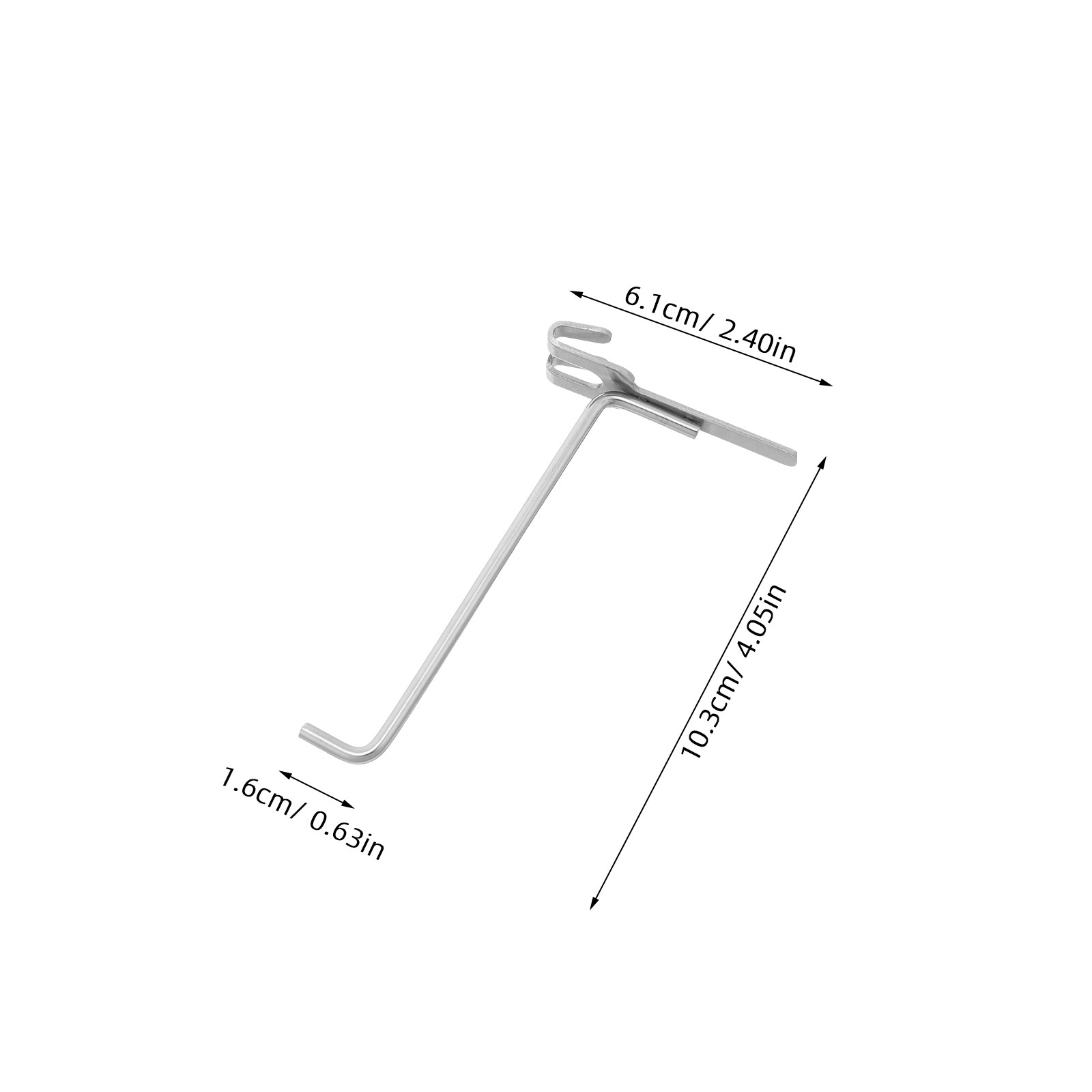 6 ganchos de aço inoxidável pa - Workshop Tools Hanger avaliação e preço