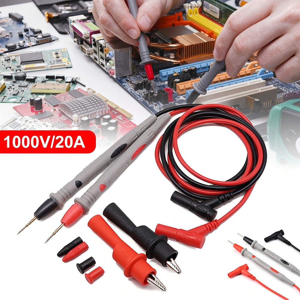 1 par de pontas de teste de mu - Tools For Electronic Workshop avaliação e preço