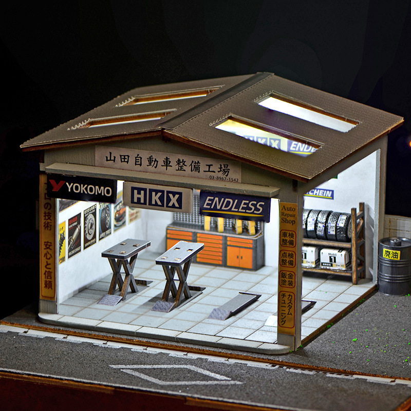 Kit de Diorama de Oficina de R - Tools For Garage avaliação e preço