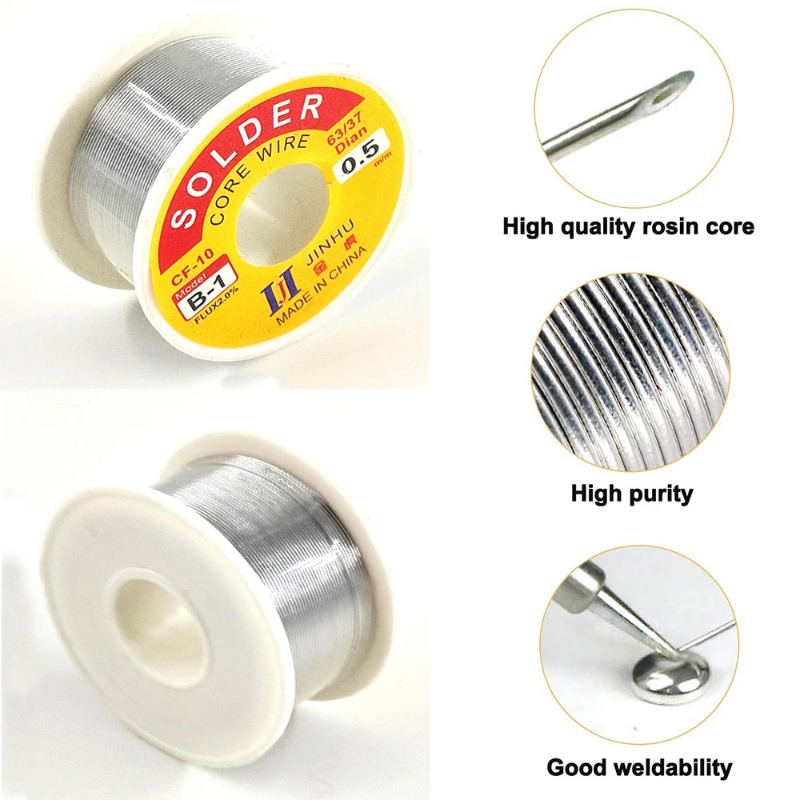 Fio de Solda de Estanho 100g c - Tools For Electronic Workshop avaliação e preço