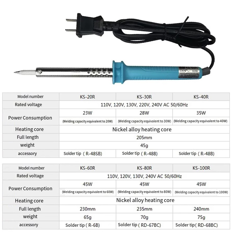 Bom 1 peça 30/40/60/80/100w fe - Tools For Electronic Workshop avaliação e preço
