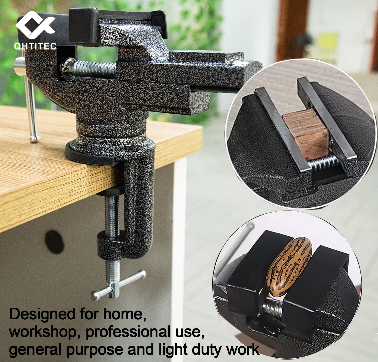 Multi funcional braçadeira de  - Bench Vise Swivel avaliação e preço