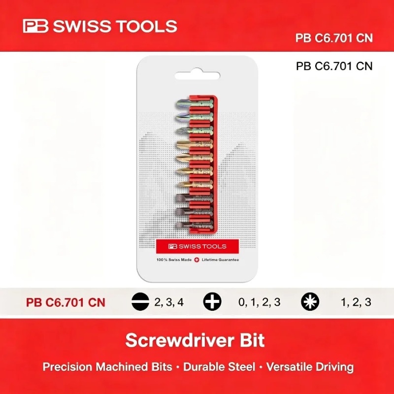 PB Swiss Tools PB C6.701 CN Bi - Tools For Electronic Workshop avaliação e preço