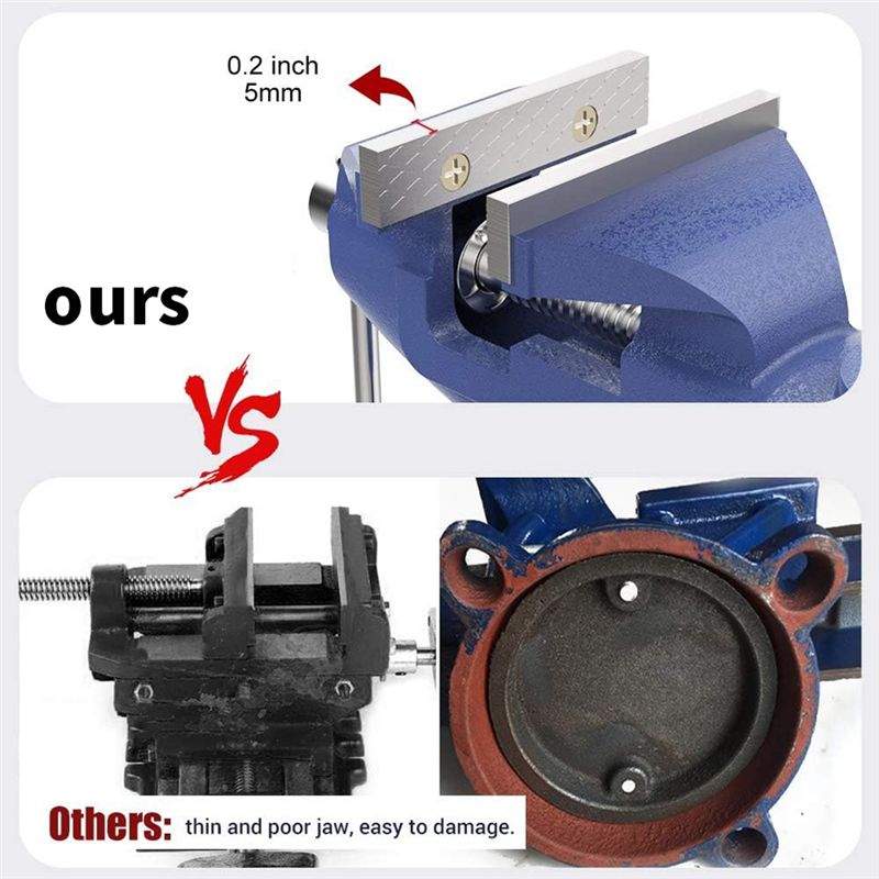 Morsa de Bancada KYCOR - Gramp - Bench Vise Swivel avaliação e preço