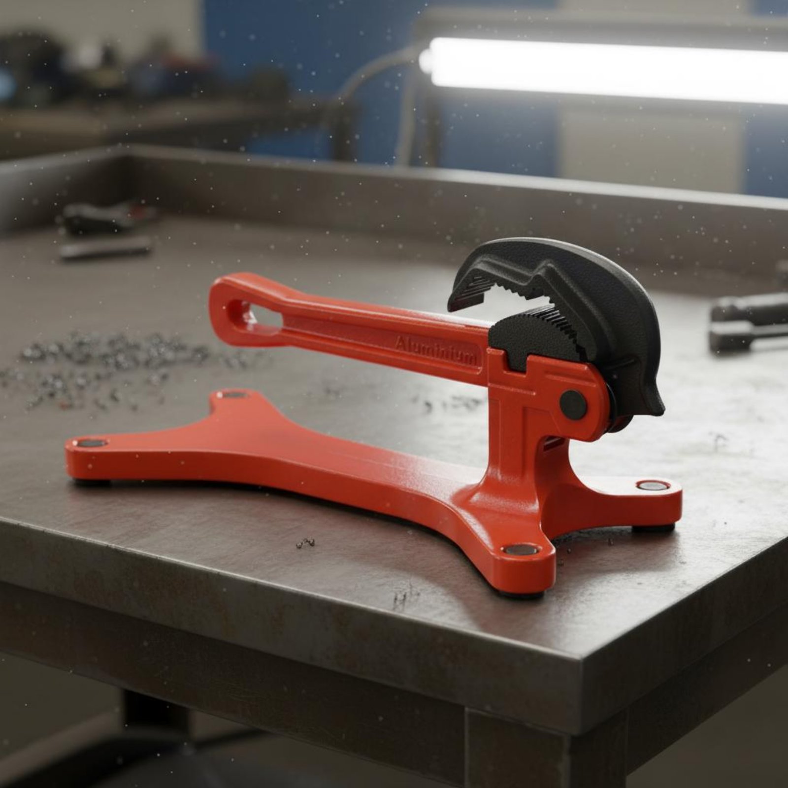 Morsa de Tubos Portátil Reforç - Tools Workshop avaliação e preço