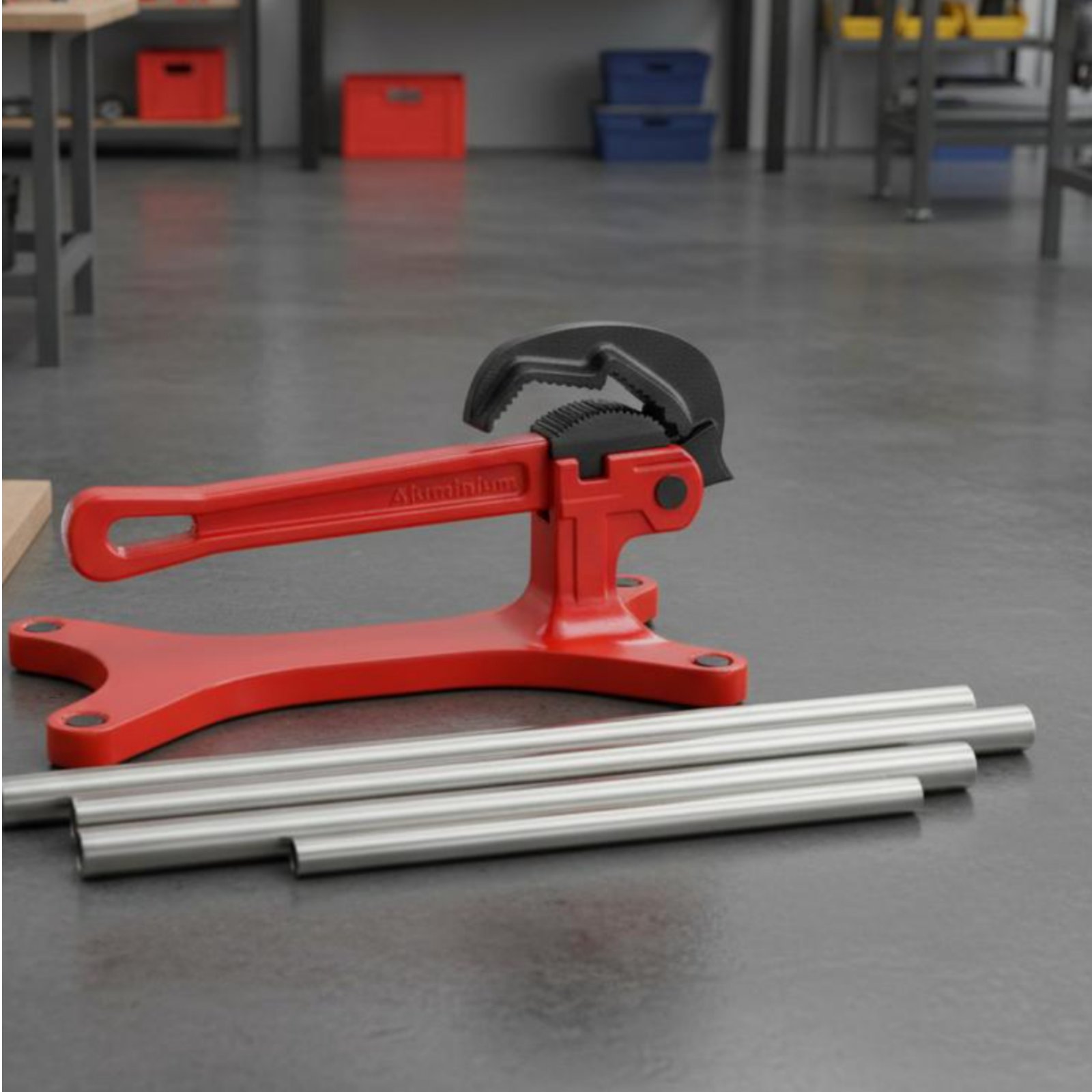 Morsa de Tubos Portátil Reforç - Tools Workshop avaliação e preço