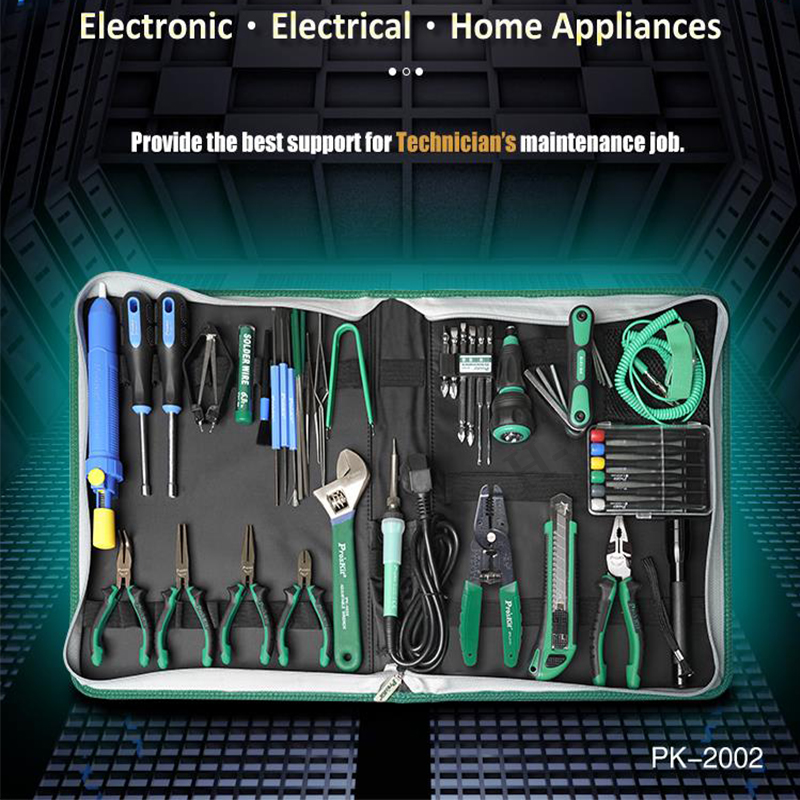 52 pçs proskskit PK-2002B kit  - Tools For Electronic Workshop avaliação e preço