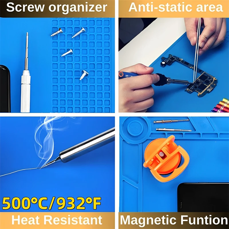 Tapete de solda de silicone es - Tools For Electronic Workshop avaliação e preço