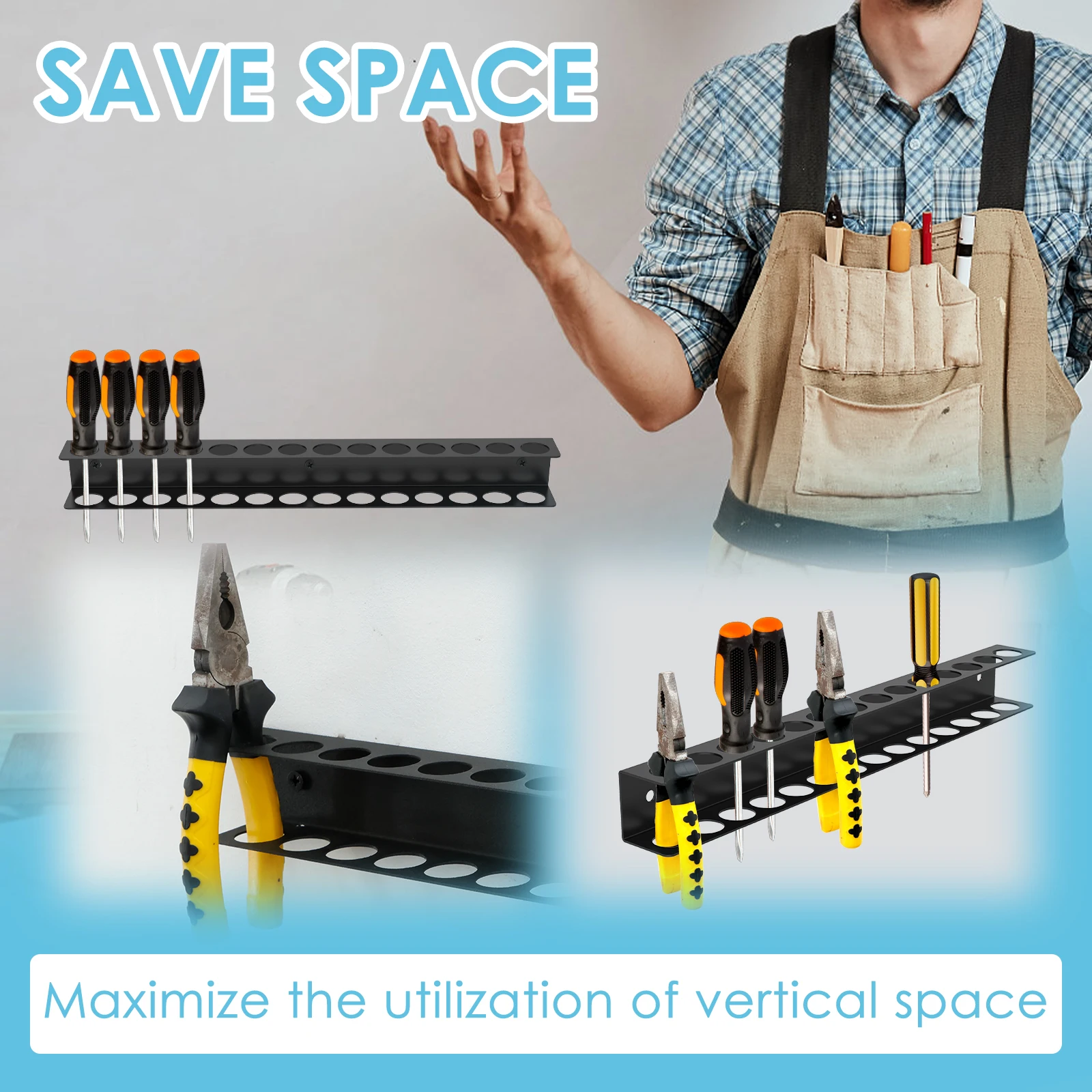 Suporte de Parede em Aço para  - Workshop Tools Hanger avaliação e preço