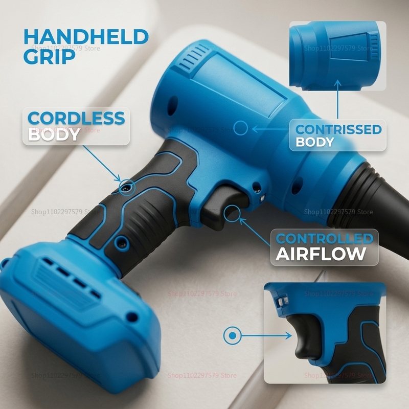 Soprador de Ar Elétrico Sem Fi - Power Tools In Workshop avaliação e preço